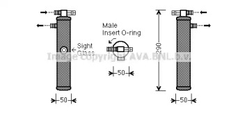 Осушитель (AVA QUALITY COOLING: PRD065)