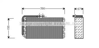 Испаритель (AVA QUALITY COOLING: PRV027)