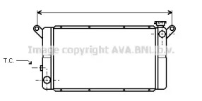 Теплообменник (AVA QUALITY COOLING: RT2011)