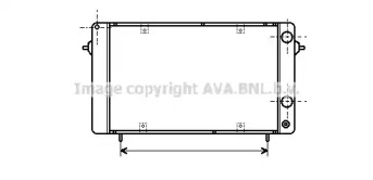 Теплообменник (AVA QUALITY COOLING: RT2050)