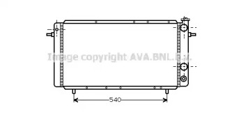 Теплообменник (AVA QUALITY COOLING: RT2052)