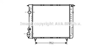 Теплообменник (AVA QUALITY COOLING: RT2053)