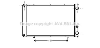 Теплообменник (AVA QUALITY COOLING: RT2059)