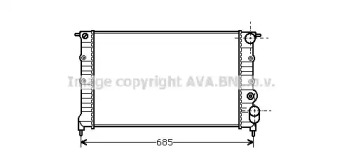 Теплообменник (AVA QUALITY COOLING: RT2115)