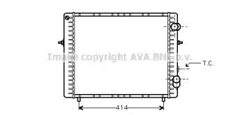 Теплообменник (AVA QUALITY COOLING: RT2128)