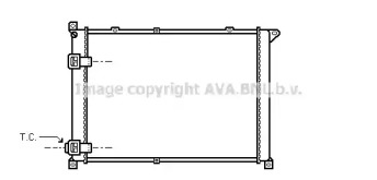 Теплообменник (AVA QUALITY COOLING: RT2141)