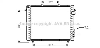 Теплообменник (AVA QUALITY COOLING: RT2159)