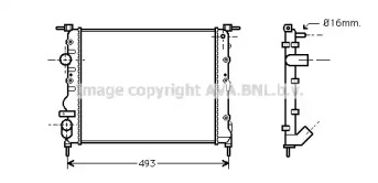 Теплообменник (AVA QUALITY COOLING: RT2271)