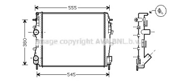 Теплообменник (AVA QUALITY COOLING: RT2325)