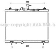 Теплообменник (AVA QUALITY COOLING: RT2603)