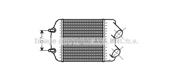 Теплообменник (AVA QUALITY COOLING: RT4148)