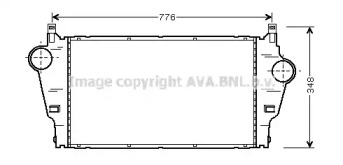 Теплообменник (AVA QUALITY COOLING: RT4295)