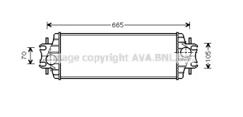 Теплообменник (AVA QUALITY COOLING: RT4328)