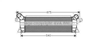 Теплообменник (AVA QUALITY COOLING: RT4351)