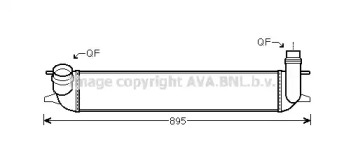 Теплообменник (AVA QUALITY COOLING: RT4462)