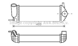 Теплообменник (AVA QUALITY COOLING: RT4471)