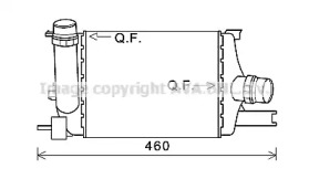 Теплообменник (AVA QUALITY COOLING: RT4602)