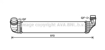 Теплообменник (AVA QUALITY COOLING: RT4614)