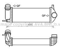 Теплообменник (AVA QUALITY COOLING: RT4615)