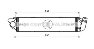 Теплообменник (AVA QUALITY COOLING: RT4622)