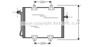 Конденсатор (AVA QUALITY COOLING: RT5176)