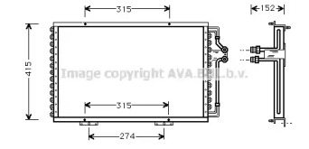 Конденсатор (AVA QUALITY COOLING: RT5214)