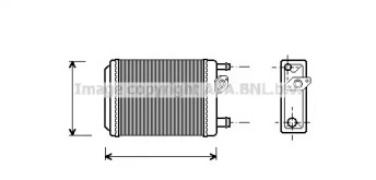 Теплообменник (AVA QUALITY COOLING: RT6097)