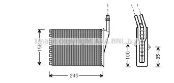 Теплообменник (AVA QUALITY COOLING: RT6250)