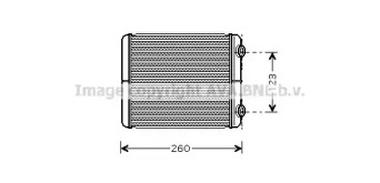 Теплообменник (AVA QUALITY COOLING: RT6344)