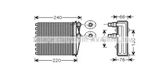 Теплообменник (AVA QUALITY COOLING: RT6380)