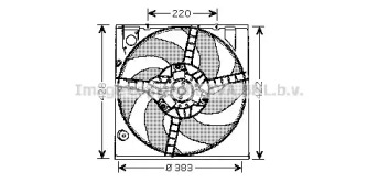 Вентилятор (AVA QUALITY COOLING: RT7522)