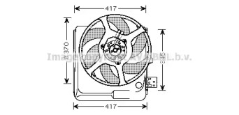 Вентилятор (AVA QUALITY COOLING: RT7524)