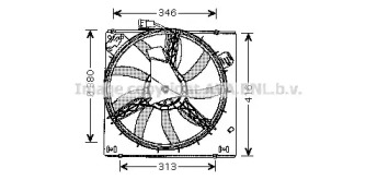 Вентилятор (AVA QUALITY COOLING: RT7526)