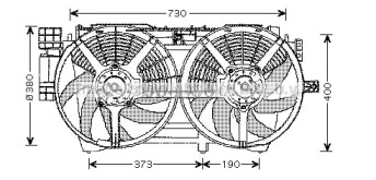 Вентилятор (AVA QUALITY COOLING: RT7530)