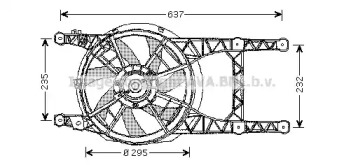 Вентилятор (AVA QUALITY COOLING: RT7531)