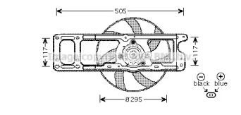 Вентилятор (AVA QUALITY COOLING: RT7537)