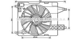 Вентилятор (AVA QUALITY COOLING: RT7539)