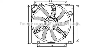 Вентилятор (AVA QUALITY COOLING: RT7540)