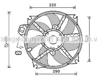 Вентилятор (AVA QUALITY COOLING: RT7563)