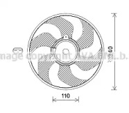 Вентилятор (AVA QUALITY COOLING: RT7567)