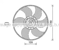 Вентилятор (AVA QUALITY COOLING: RT7604)