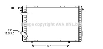 Теплообменник (AVA QUALITY COOLING: RTA2126)