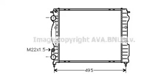 Теплообменник (AVA QUALITY COOLING: RTA2129)