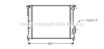 Теплообменник (AVA QUALITY COOLING: RTA2133)