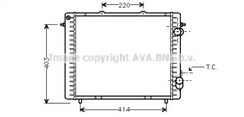 Теплообменник (AVA QUALITY COOLING: RTA2159)