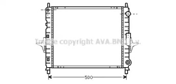 Теплообменник (AVA QUALITY COOLING: RTA2167)