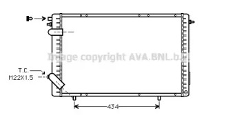 Теплообменник (AVA QUALITY COOLING: RTA2172)