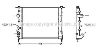 Теплообменник (AVA QUALITY COOLING: RTA2197)