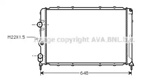 Теплообменник (AVA QUALITY COOLING: RTA2199)