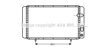 Теплообменник (AVA QUALITY COOLING: RTA2202)